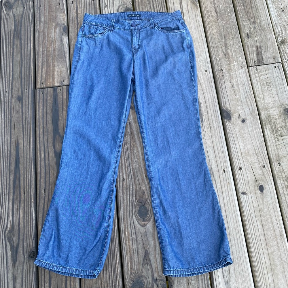 Level 99 Lyocell Pants Straight Leg